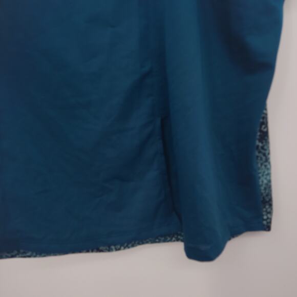 New NWT Under Armour Run Green Racer Back Tank Small Spilt Back Seam Tank - Picture 6 of 6